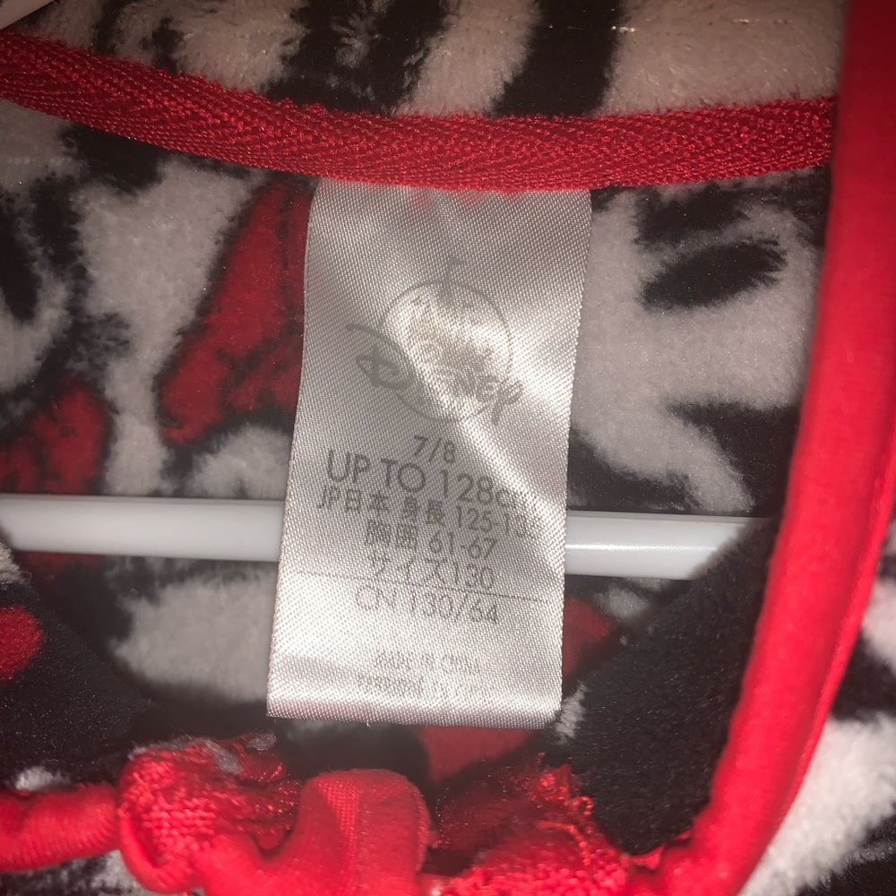 Girls Micky Mouse  fleece jacket